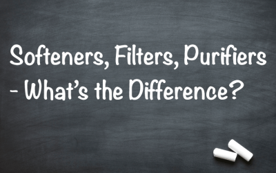 Softeners, Filters, Purifiers – What’s the Difference?
